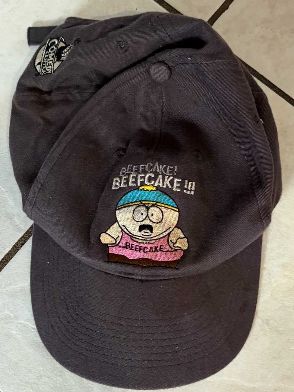 Vintage South Park Cartman 'Beefcake' Cartoon Baseball Cap